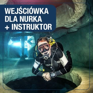 Wejściówka dla nurka + instruktor