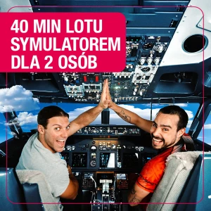 40 minut za sterami Boeinga 737-800 dla max 2 osób