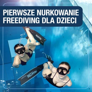 Pierwsze nurkowanie dla dziecka Freediving