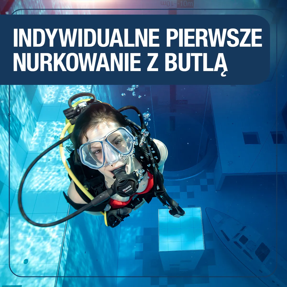 Indywidualne Pierwsze Nurkowanie z butlą